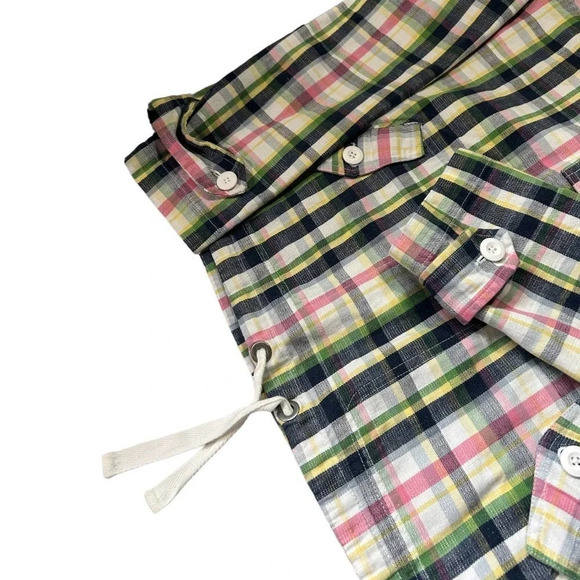 Merona Women's Hooded Spring Plaid Jacket Size Small - Picture 4 of 8